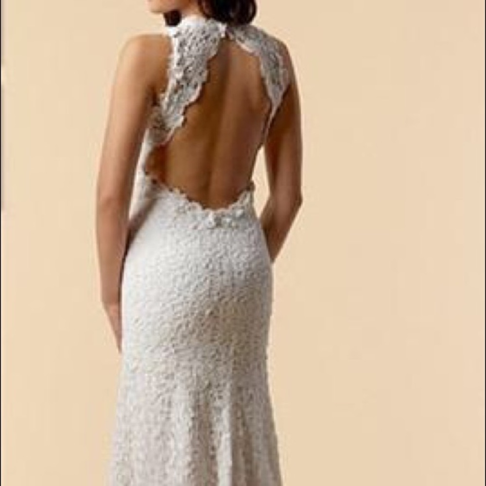 Watters Ravenna Ivory Lace Wedding Dress